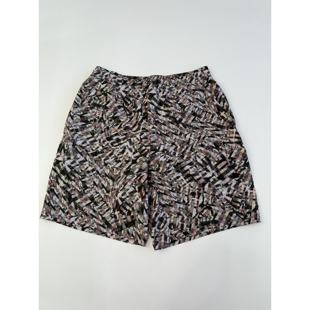 Lululemon Pace Breaker 9" Lined Shorts Men's L Kaleidoscopic Highlight Orange